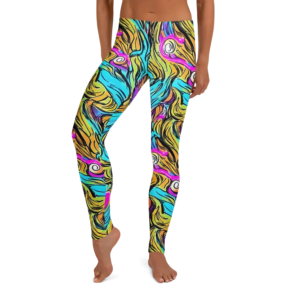 Liquid Neon on Leggings — Front