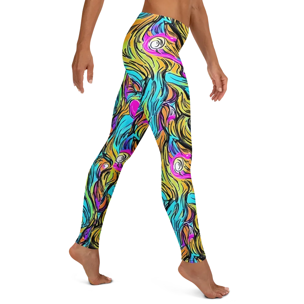 Liquid Neon on Leggings — Right