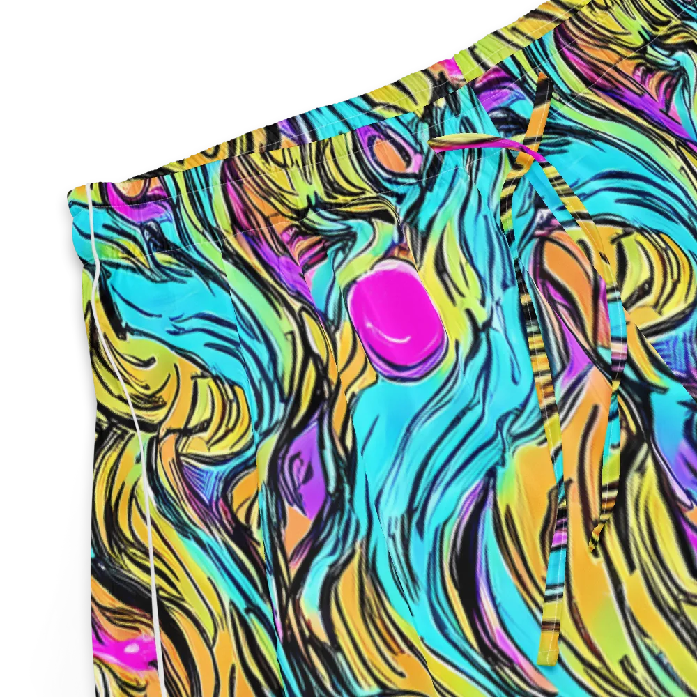 Liquid Neon on Women's Pajama Shorts — Product details