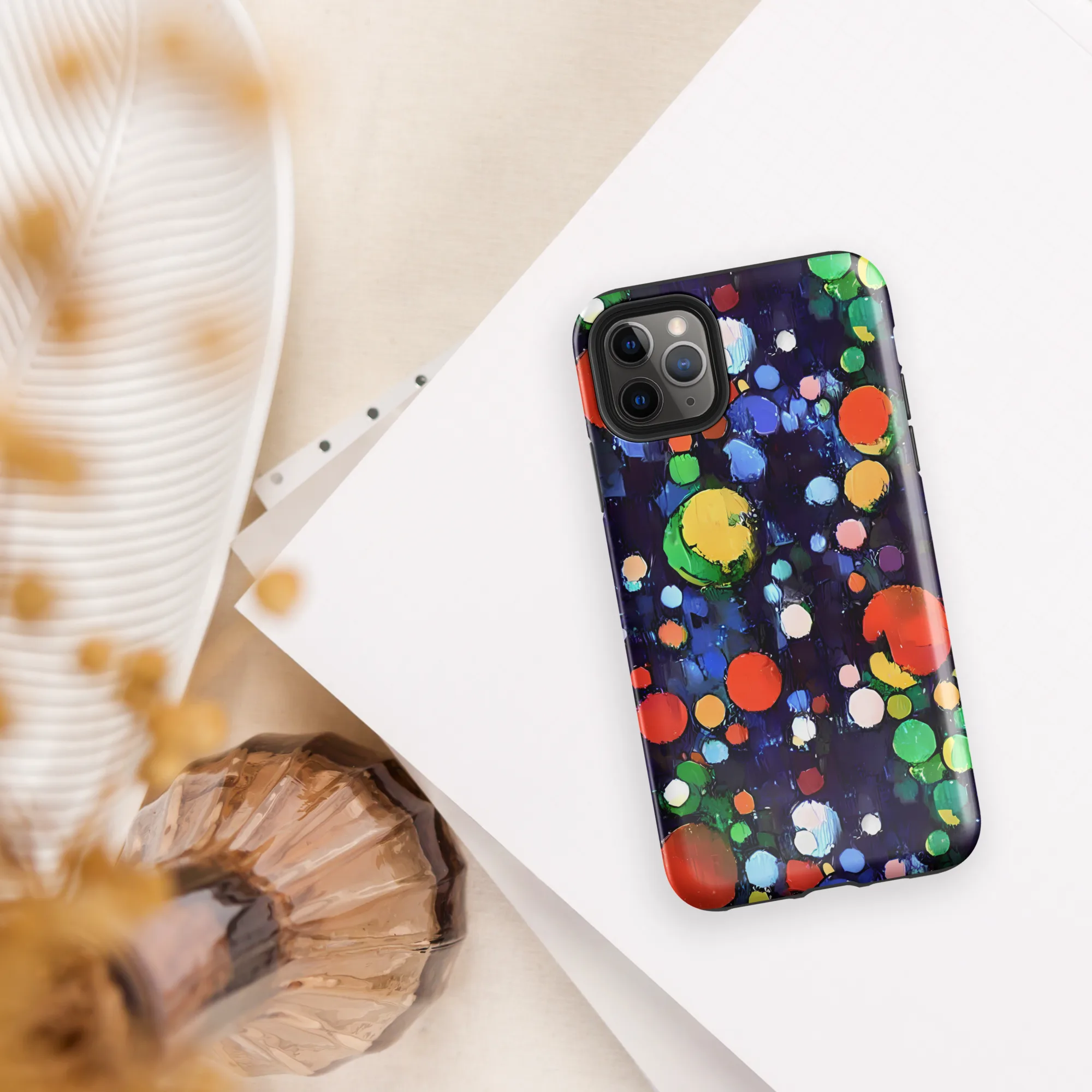 Painted Planetarium on Tough Case for iPhone® — Front