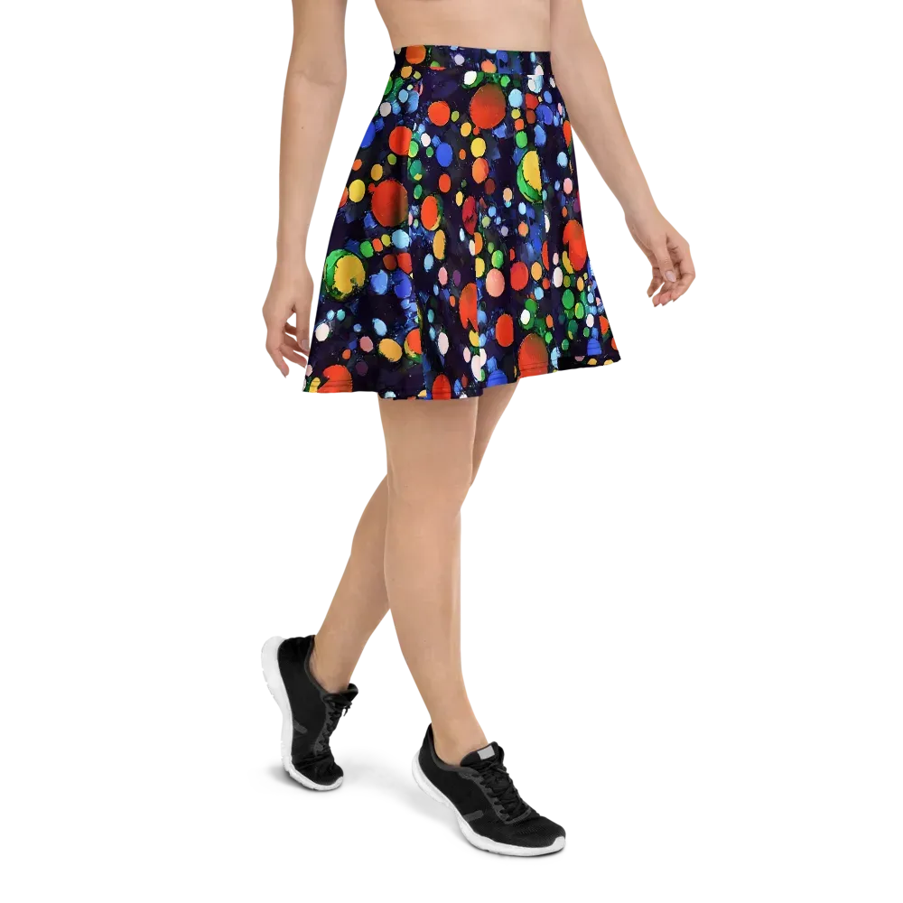 Painted Planetarium on Skater Skirt — Right