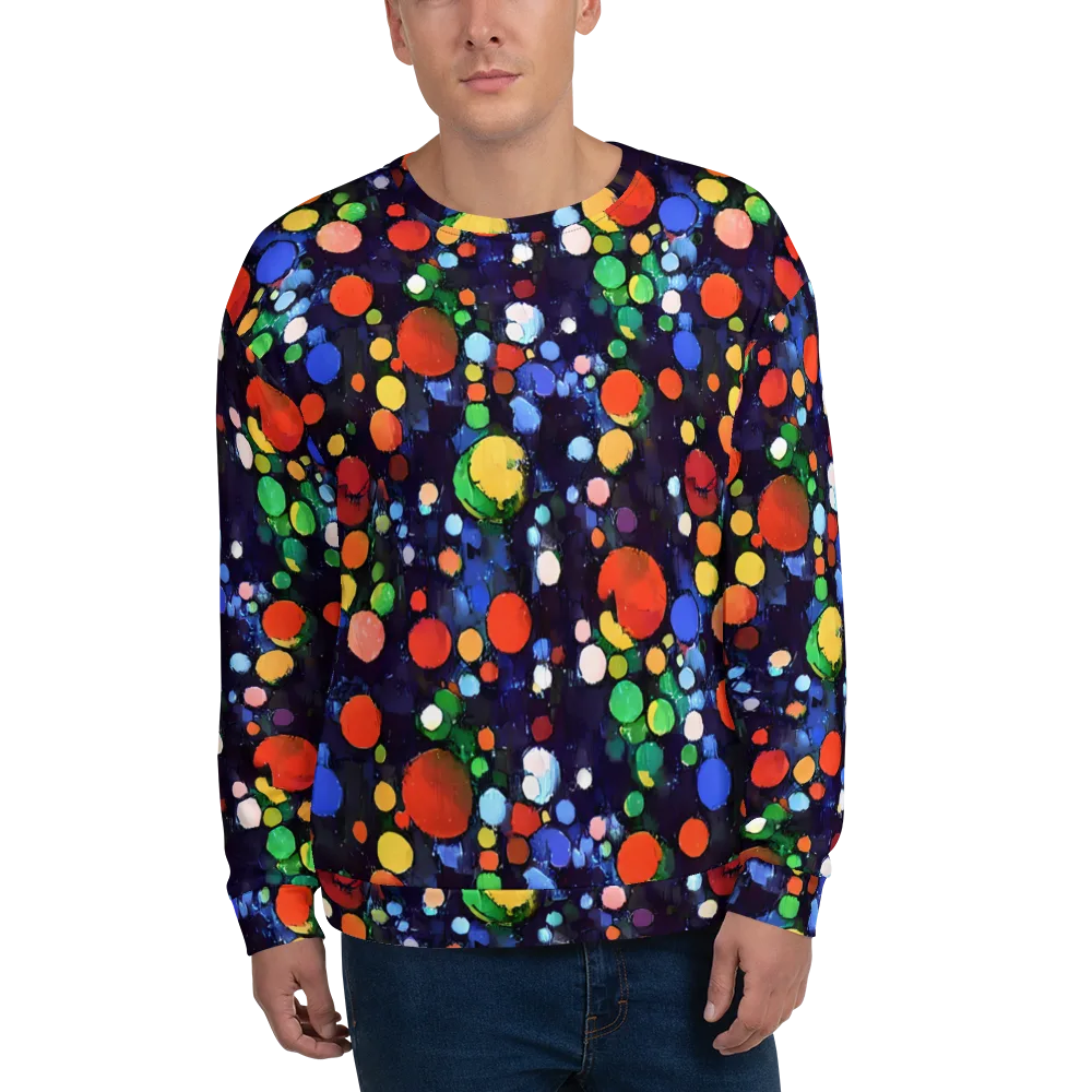 Painted Planetarium on Sweatshirt — Front