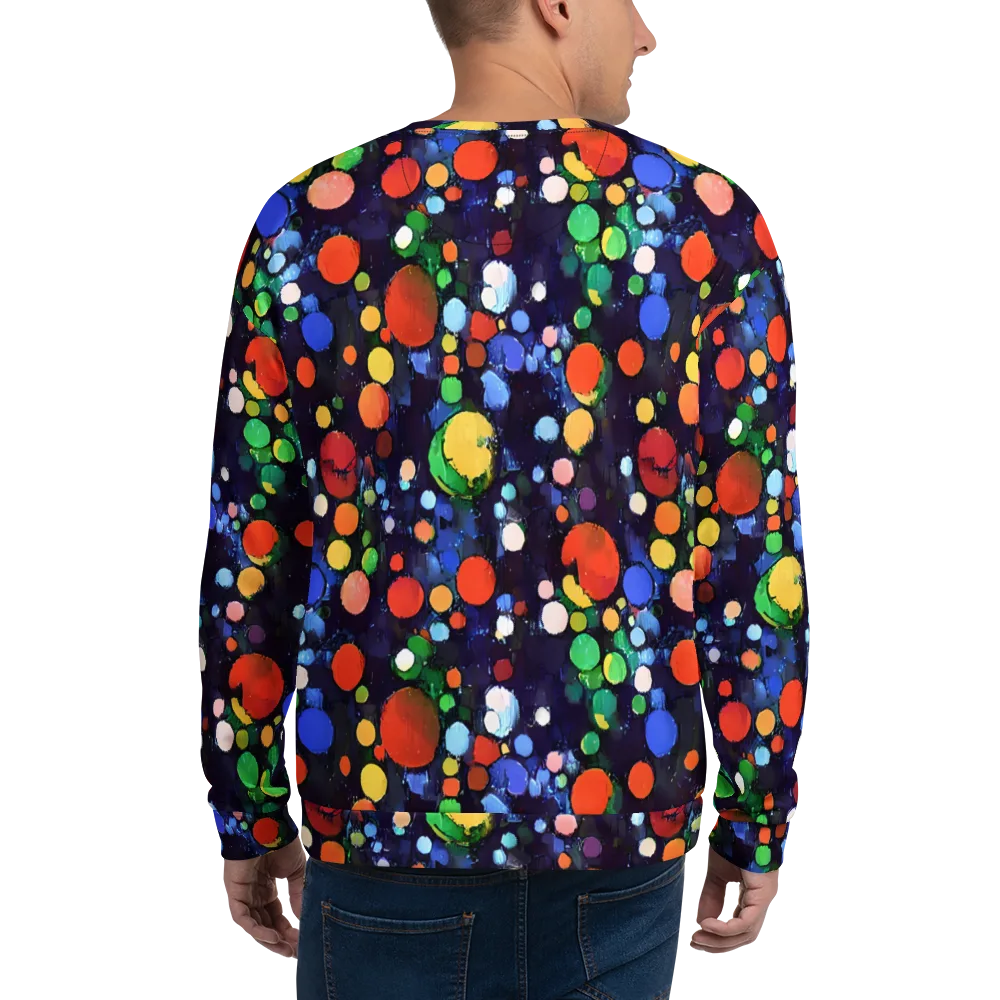 Painted Planetarium on Sweatshirt — Back