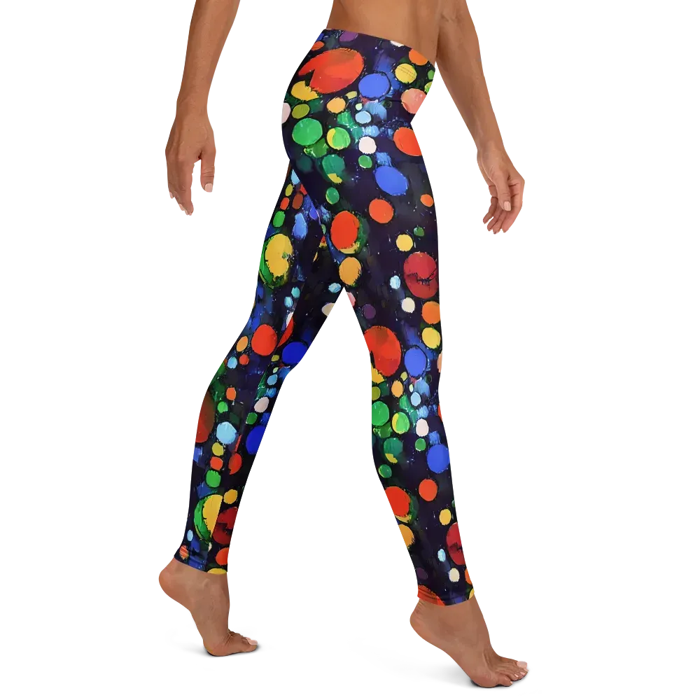 Painted Planetarium on Leggings — Right