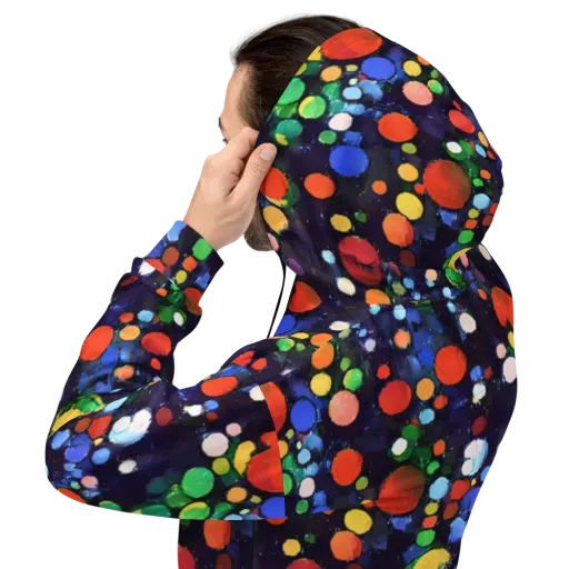 Painted Planetarium on a Hoodie