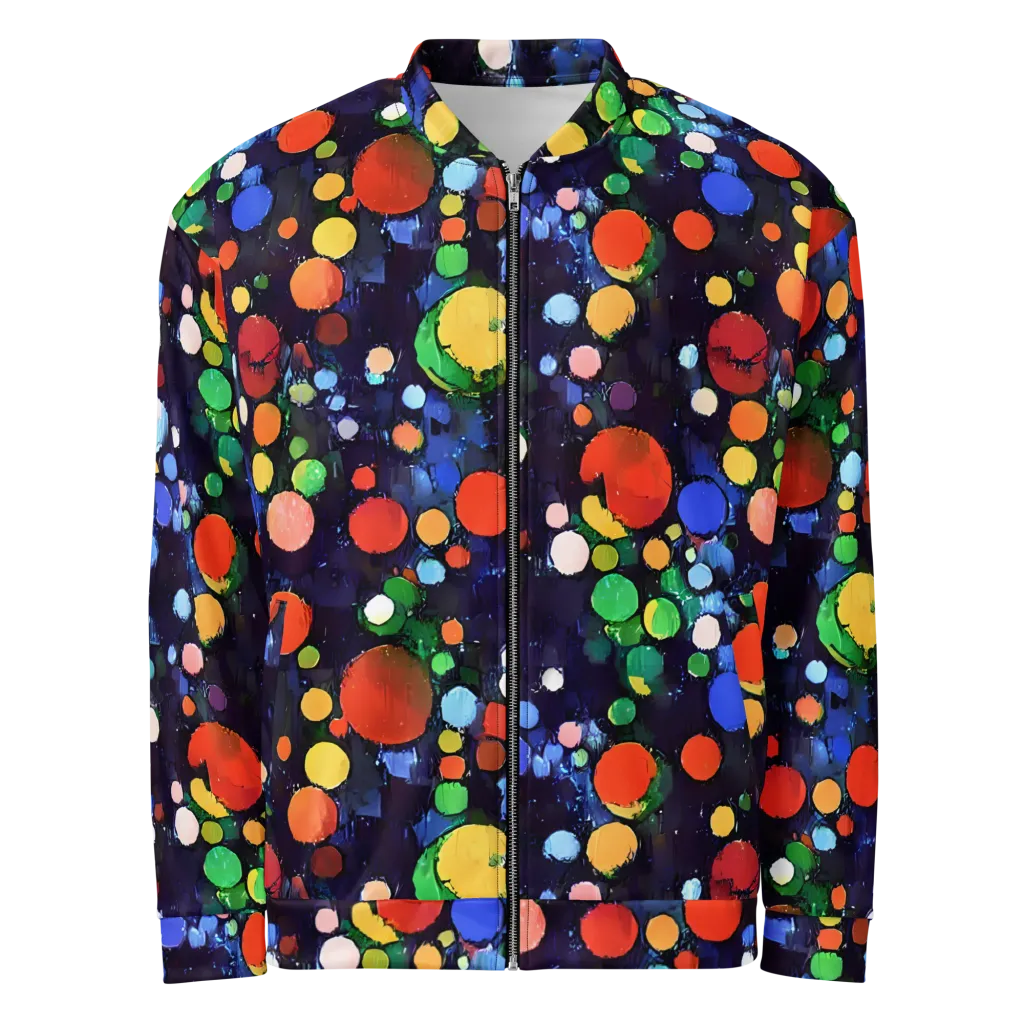 Painted Planetarium on Bomber Jacket — Front