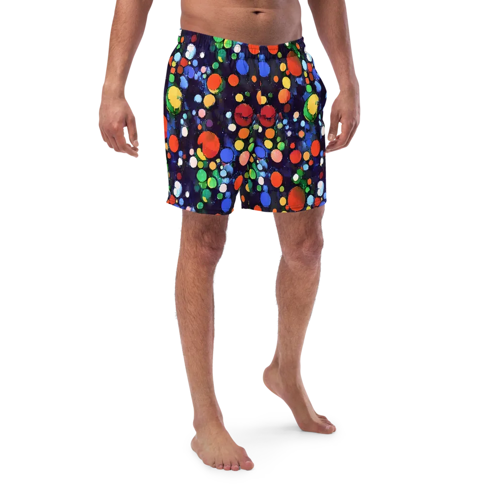 Painted Planetarium on Swim Trunks — Front