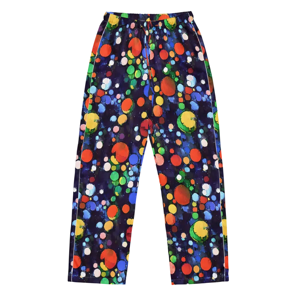 Painted Planetarium on Women's Pajama Pants — Front