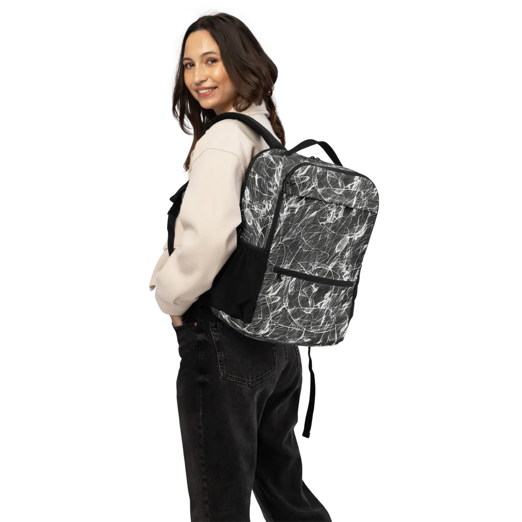 Ink Voltage on Utility Backpack — Back
