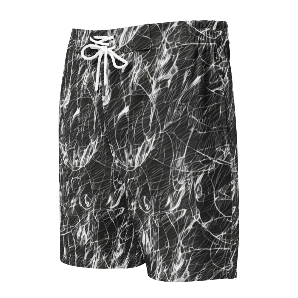 Ink Voltage on Men's Board Shorts — Front