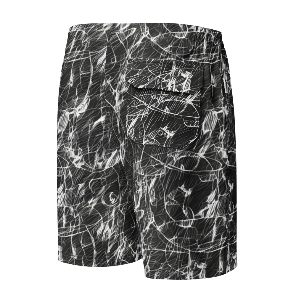 Ink Voltage on Men's Board Shorts — Back