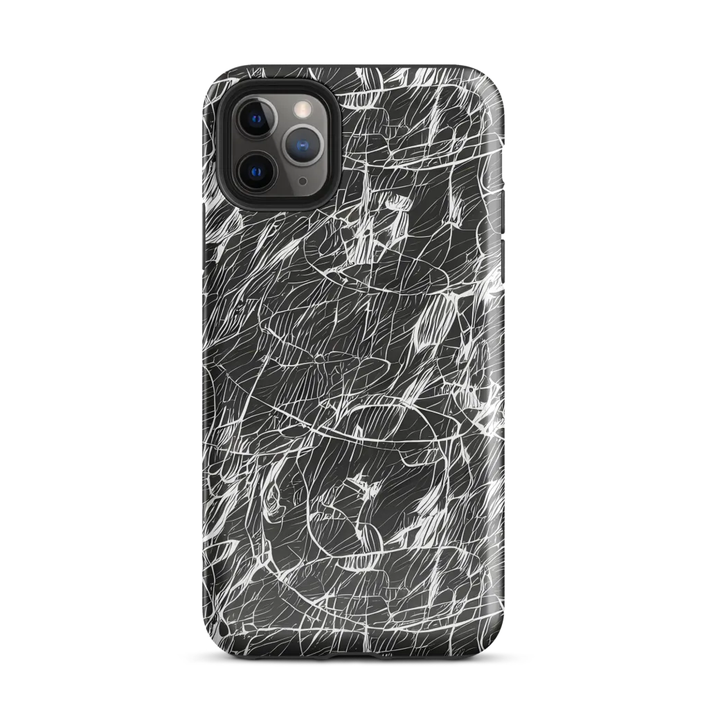 Ink Voltage on Tough Case for iPhone® — Front
