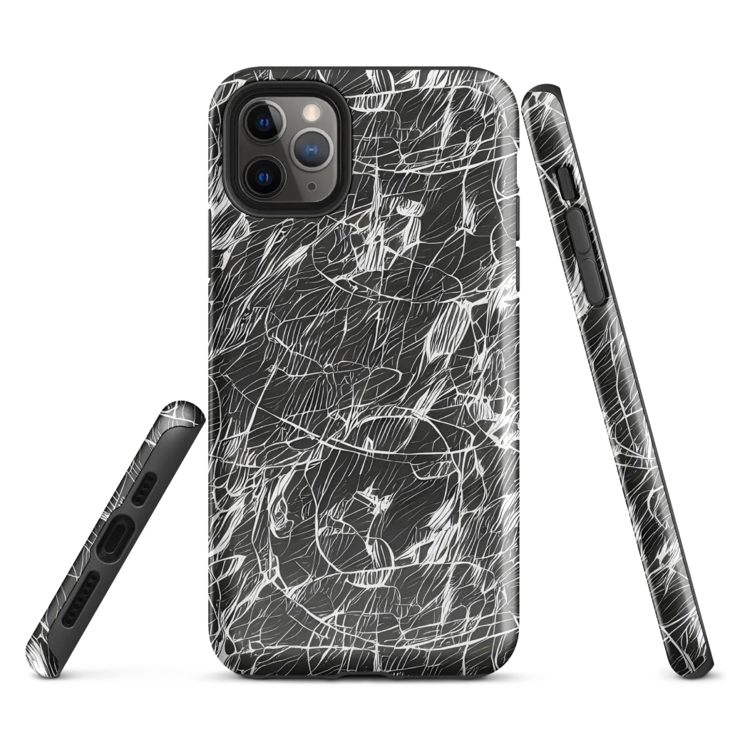 Ink Voltage on Tough Case for iPhone® — Front