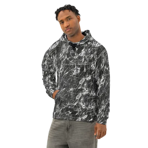 Ink Voltage on a Cotton Hoodie