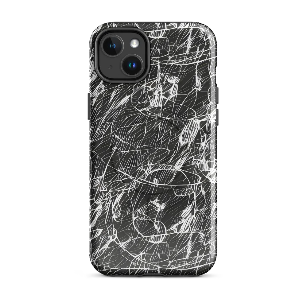 Ink Voltage on MagSafe Tough Case for iPhone® — Front