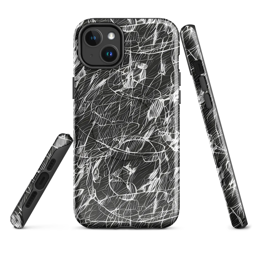 Ink Voltage on MagSafe Tough Case for iPhone® — Front