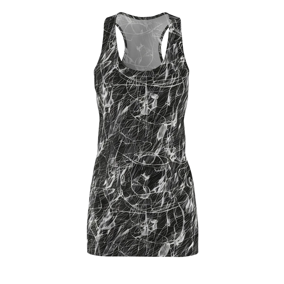 Ink Voltage on Racerback Dress — Front