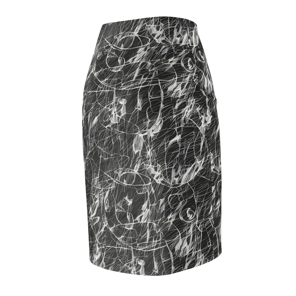 Ink Voltage on Pencil Skirt — Back Side