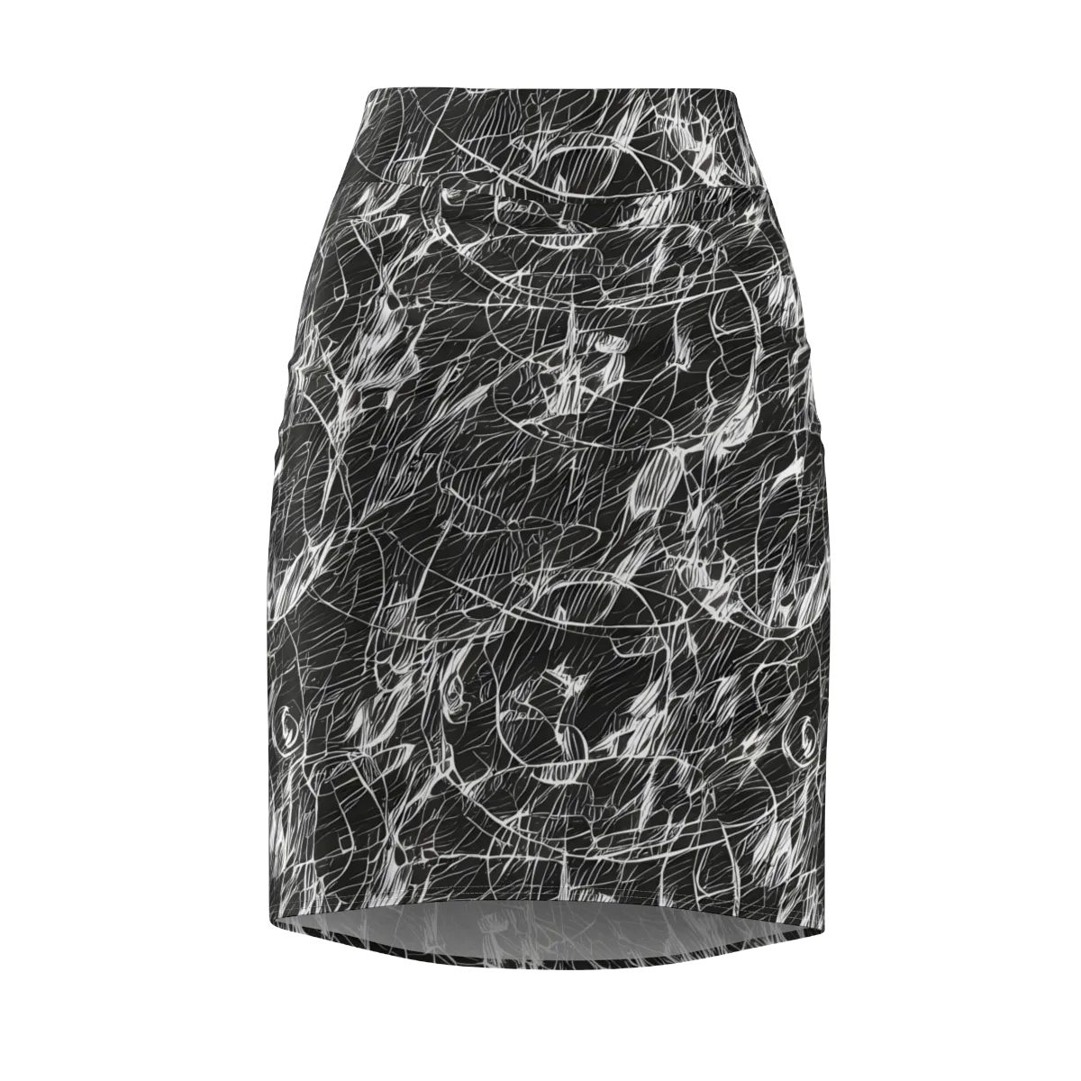 Ink Voltage on Pencil Skirt — Front