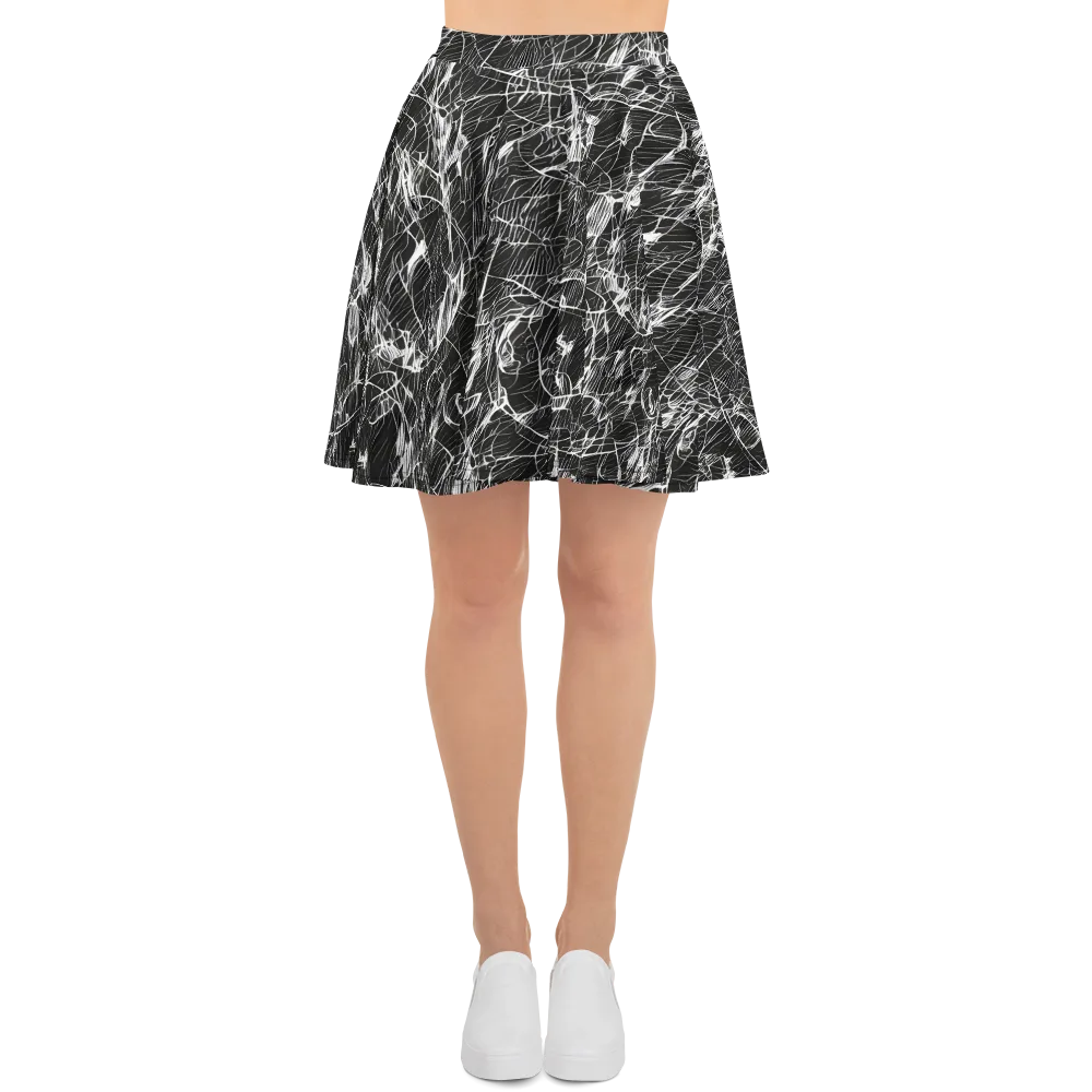 Ink Voltage on Skater Skirt — Front