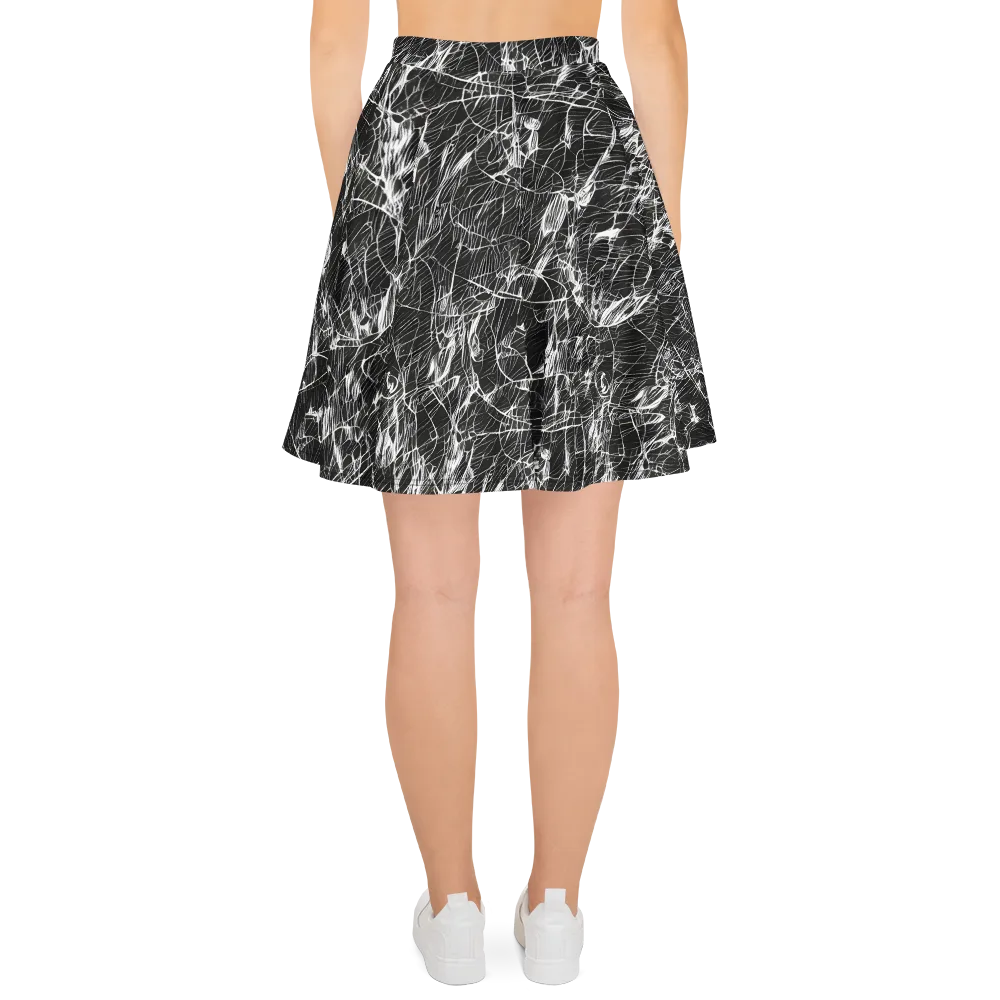 Ink Voltage on Skater Skirt — Back