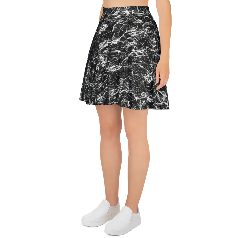 Ink Voltage on Skater Skirt — Left