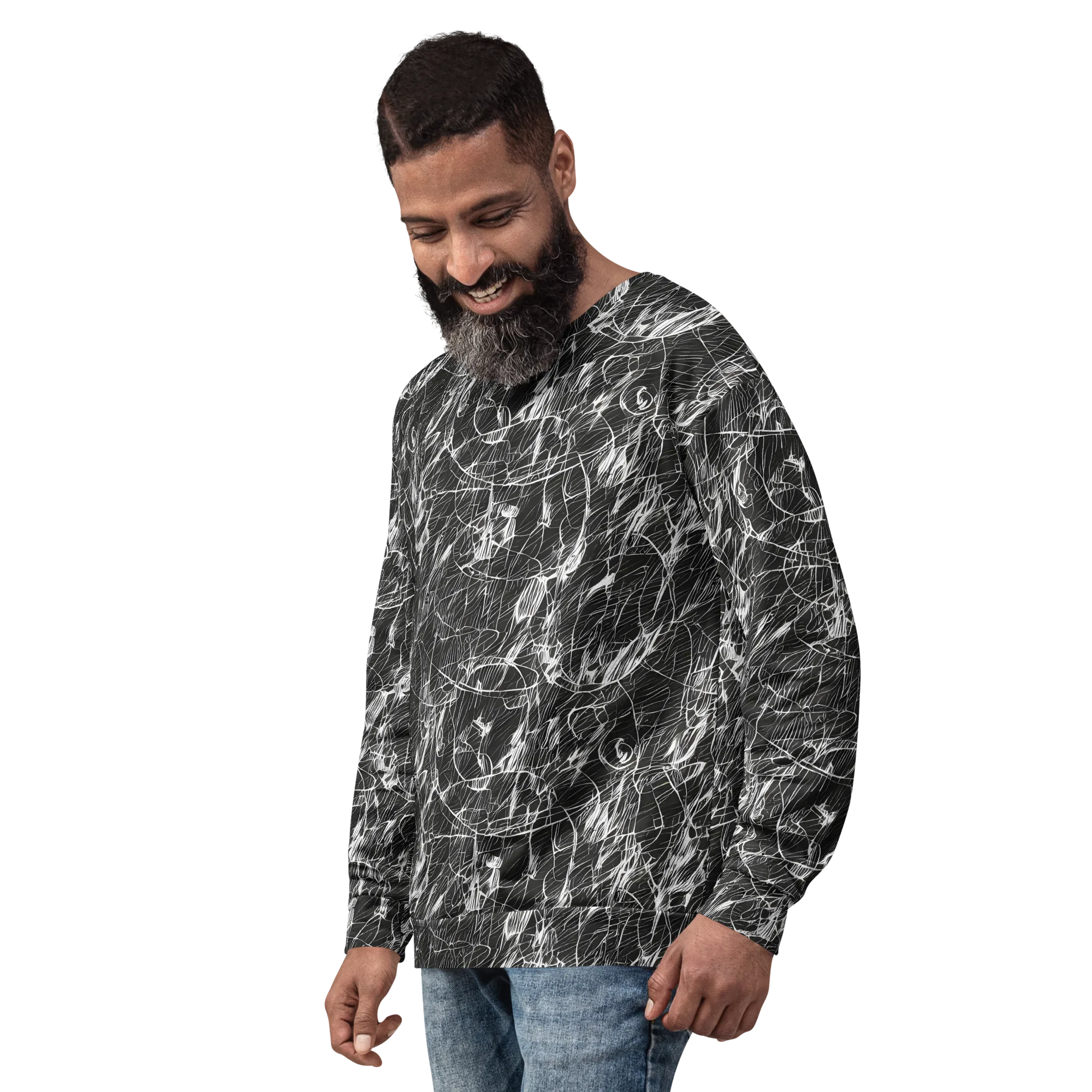 Ink Voltage on Sweatshirt — Left Front