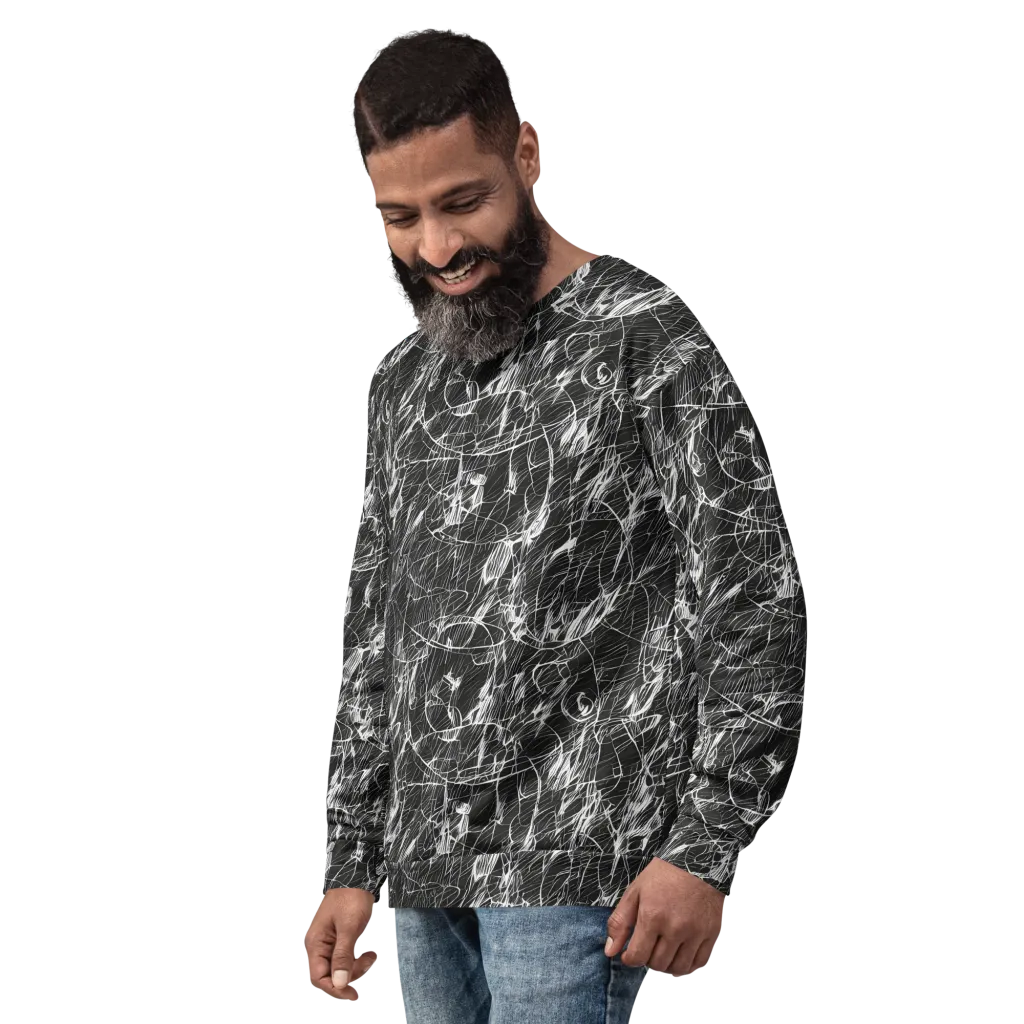 Ink Voltage on Sweatshirt — Left Front