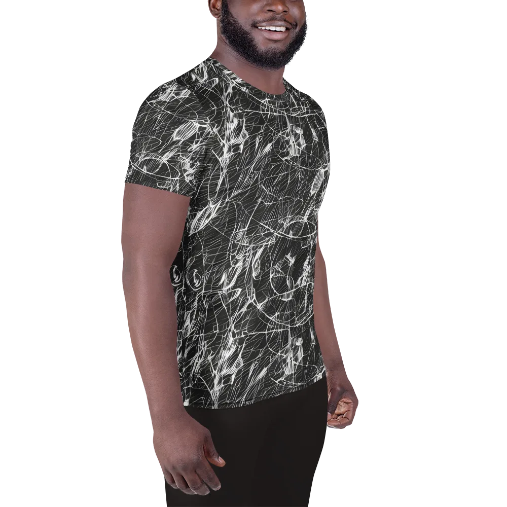 Ink Voltage on Men's Athletic T-Shirt — Right