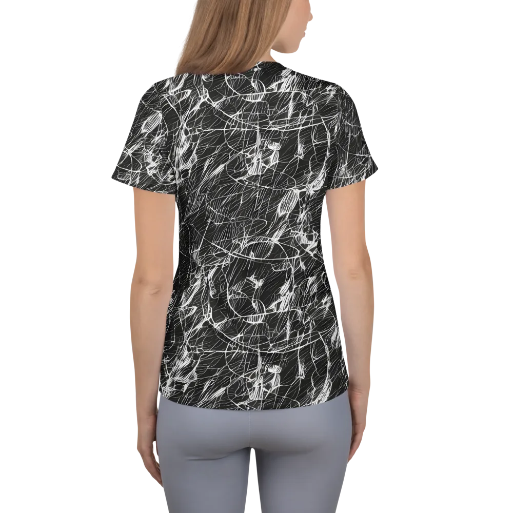 Ink Voltage on Women's Athletic T-Shirt — Back