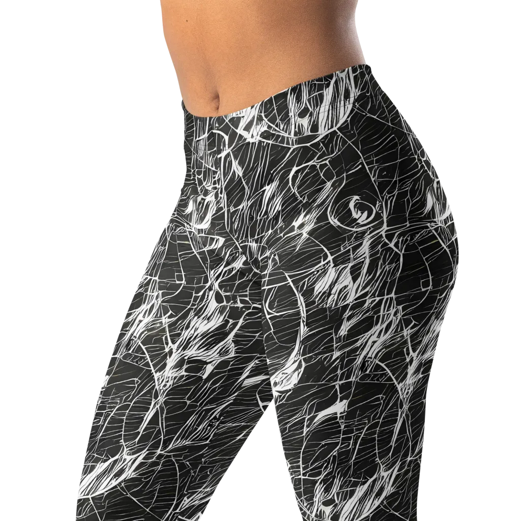 Ink Voltage on Leggings — Left Front
