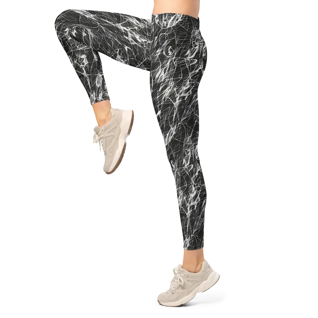 Ink Voltage on Leggings — Left