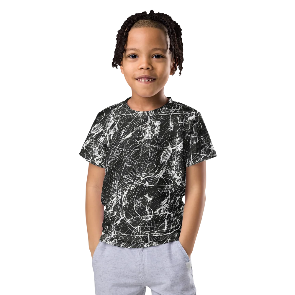 Ink Voltage on Kids Crew Neck T-Shirt — Front