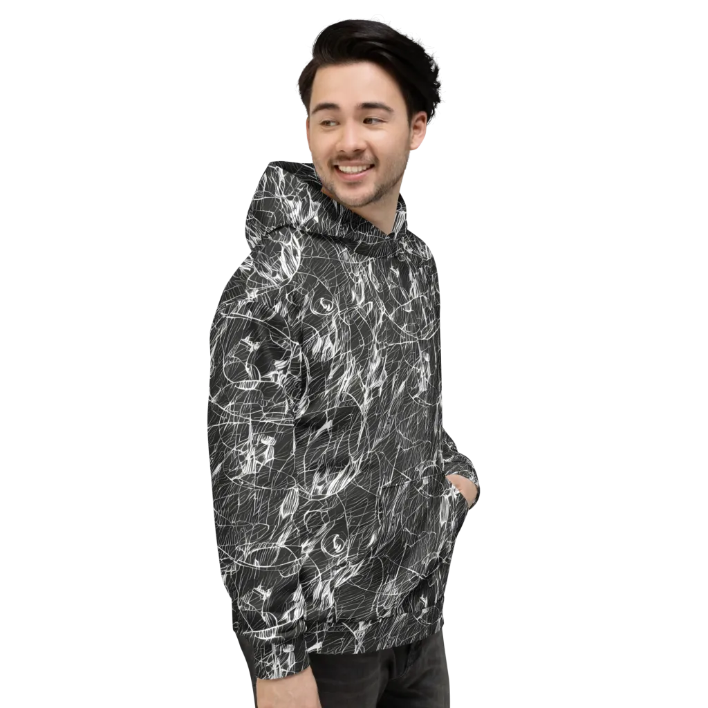 Ink Voltage on Hoodie — Right