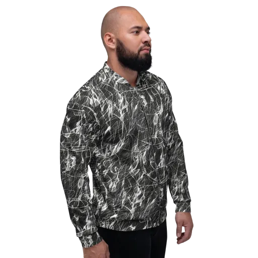 Ink Voltage on a Bomber Jacket