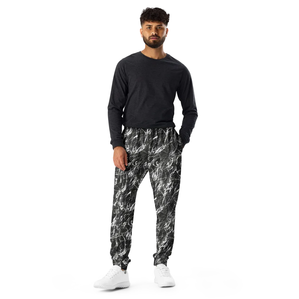 Ink Voltage on Men's Joggers — Front