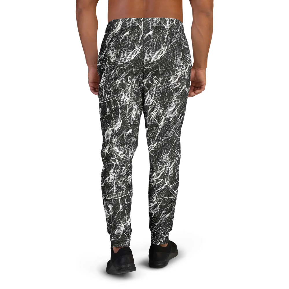 Ink Voltage on Men's Joggers — Back