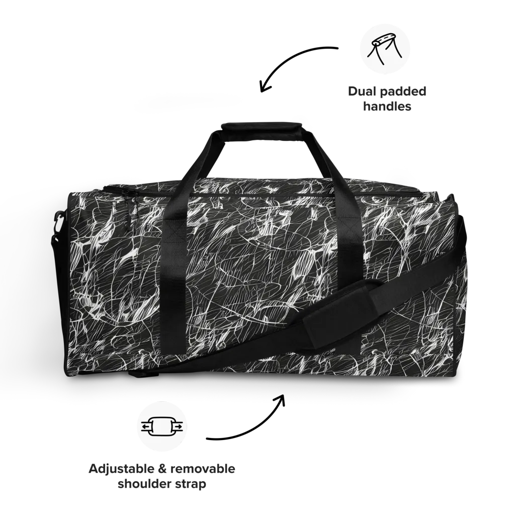 Ink Voltage on Duffle Bag — Front