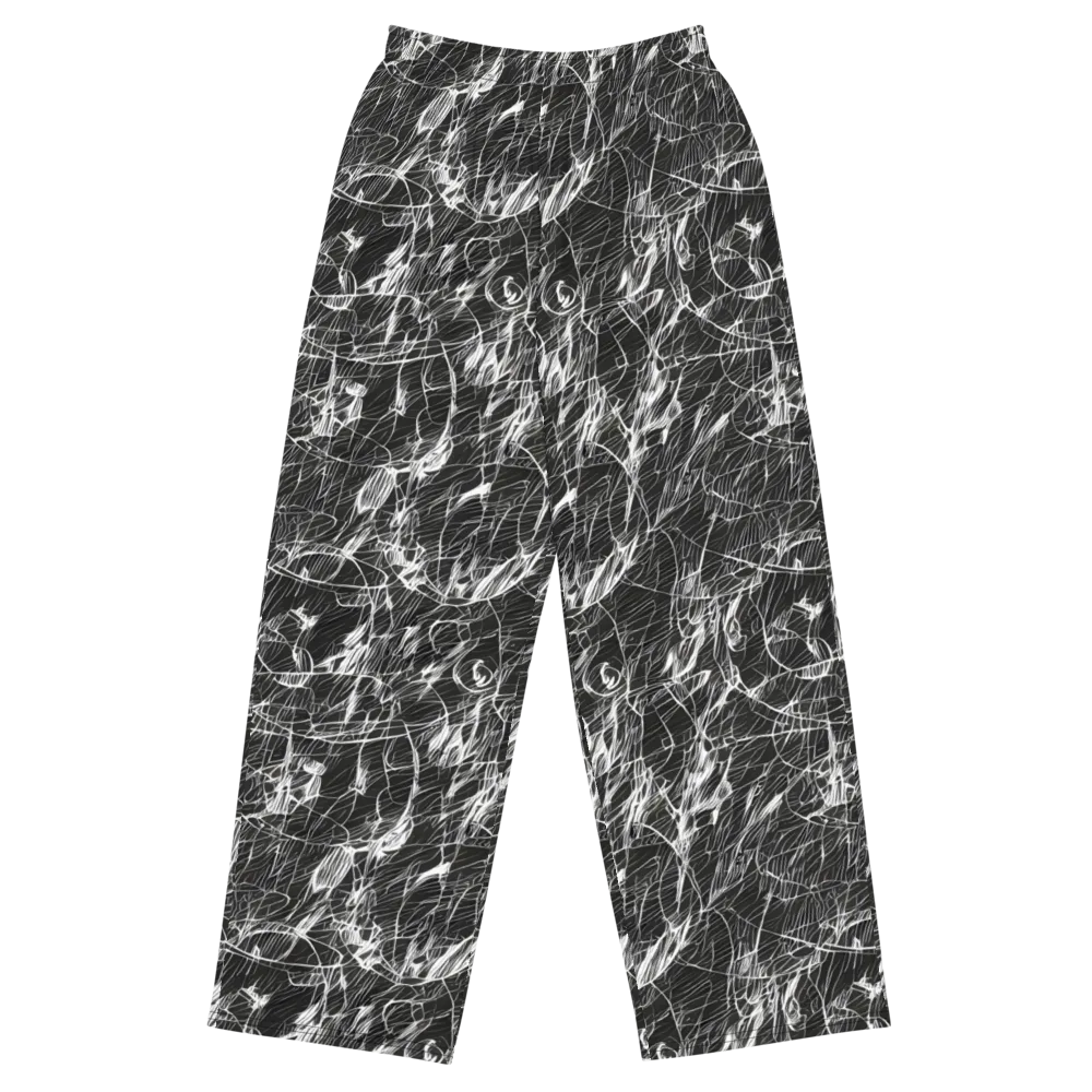 Ink Voltage on Wide-Leg Pants — Front