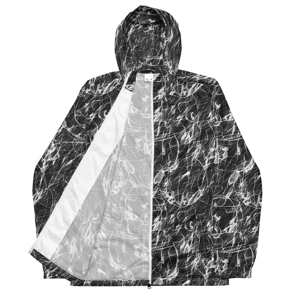 Ink Voltage on Men's Windbreaker — Front