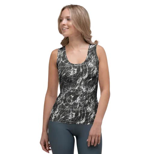 Ink Voltage on a Women's Tank Top