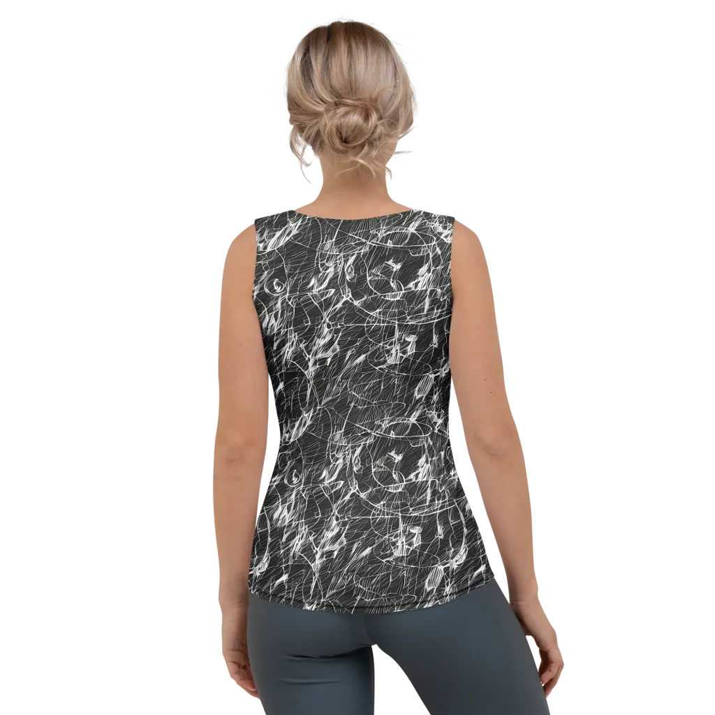 Ink Voltage on Women's Tank Top — Back