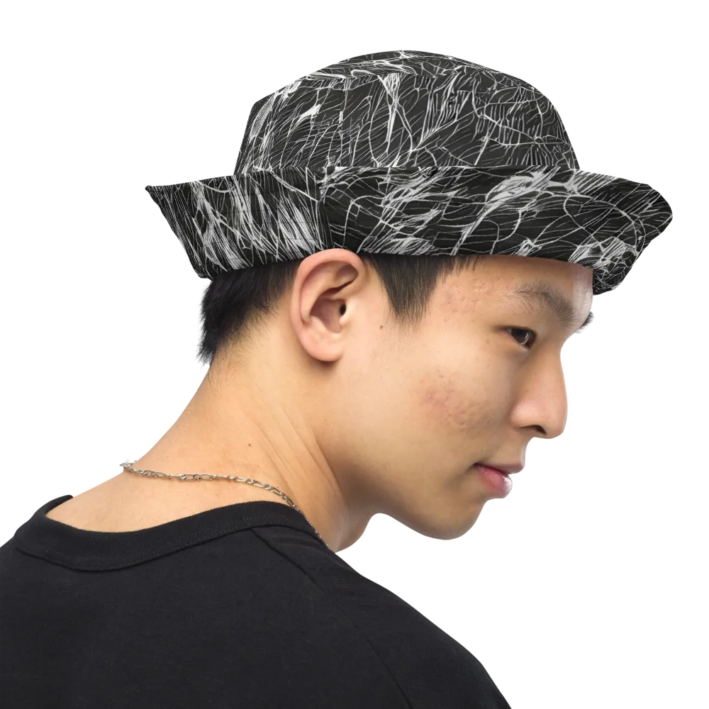 Ink Voltage on Reversible Bucket Hat — Right Outside