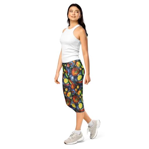 Jewel Tide on a Capri Leggings