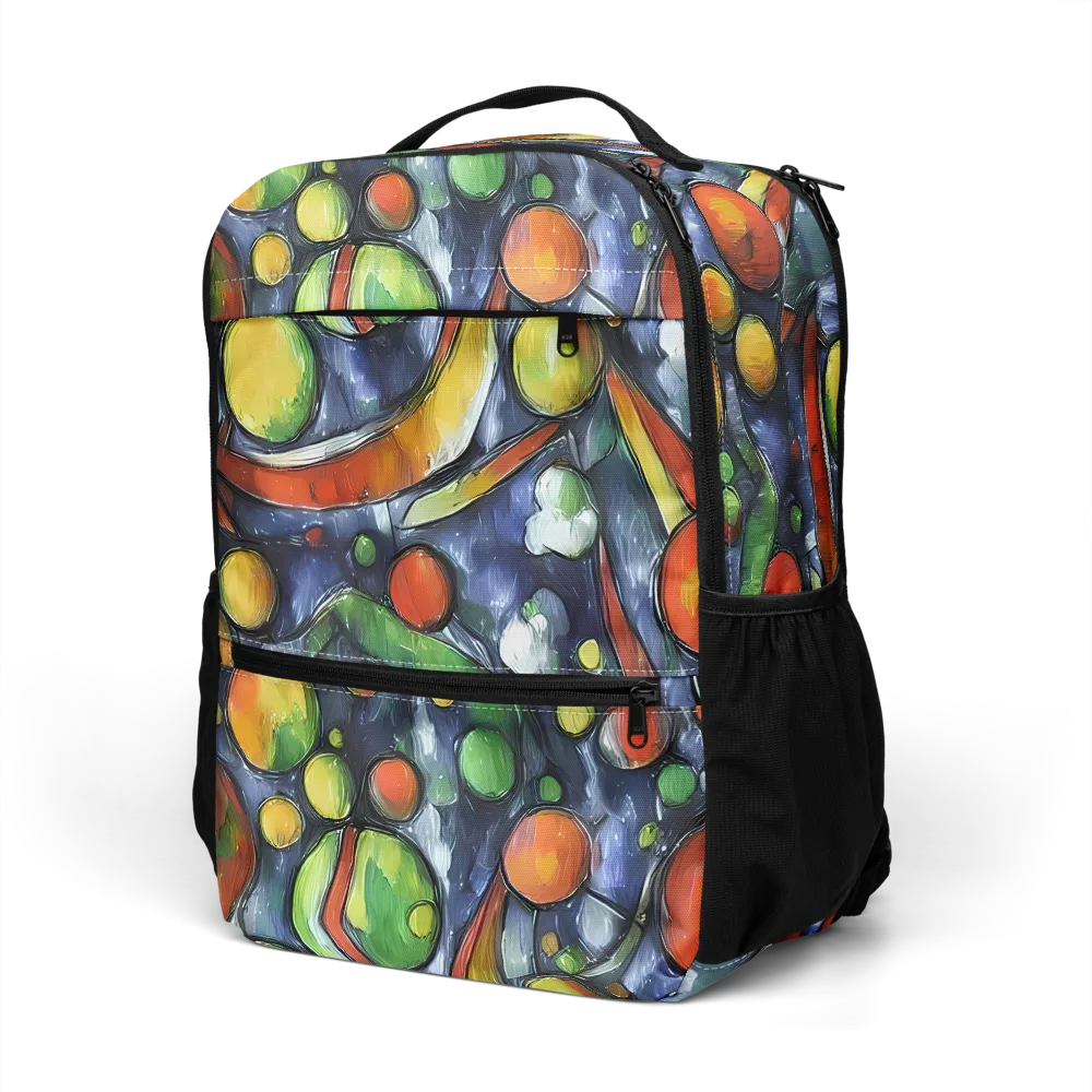 Jewel Tide on Utility Backpack — Left Front