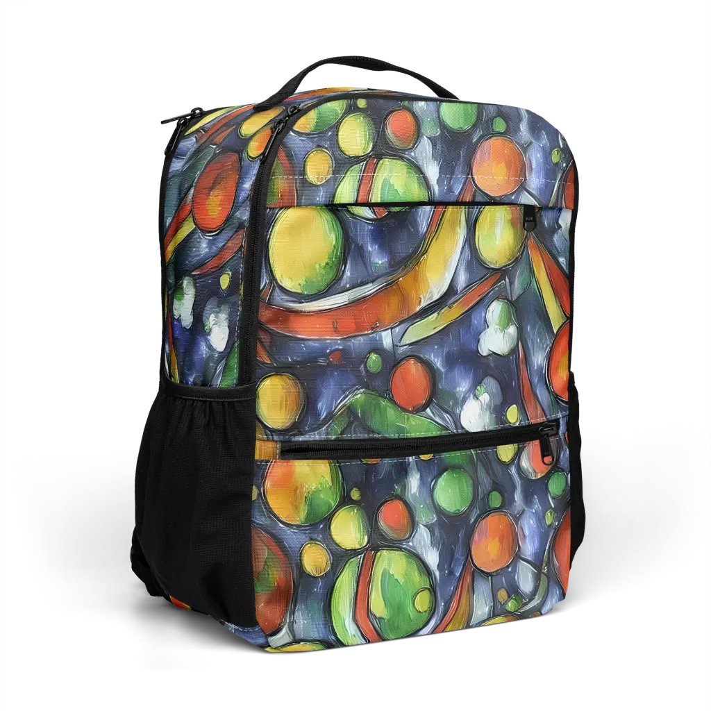 Jewel Tide on Utility Backpack — Right Front