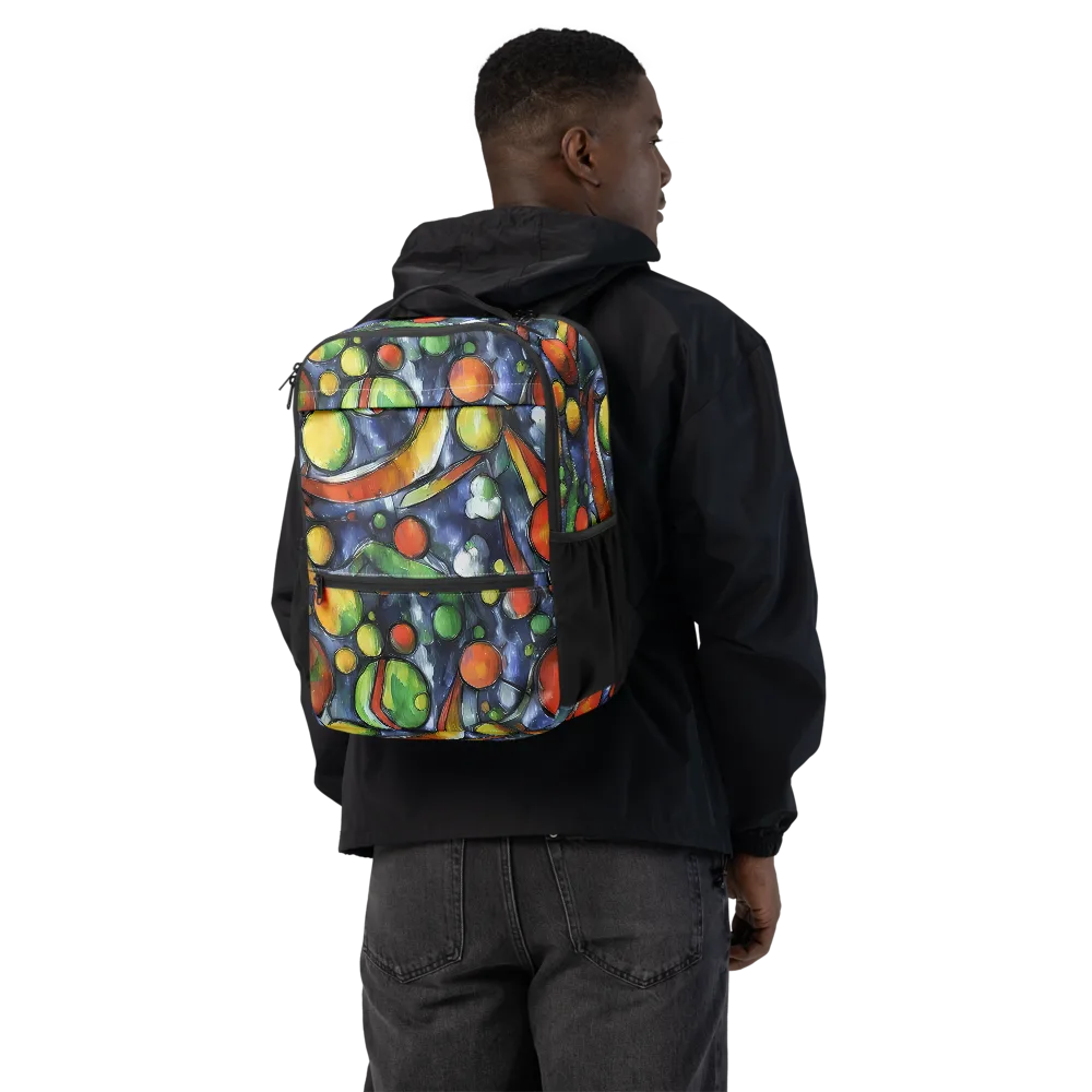 Jewel Tide on Utility Backpack — Back