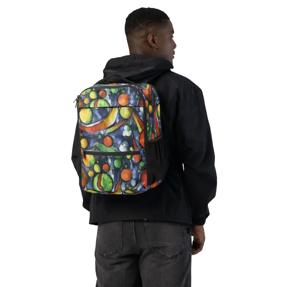 Jewel Tide on Utility Backpack — Back