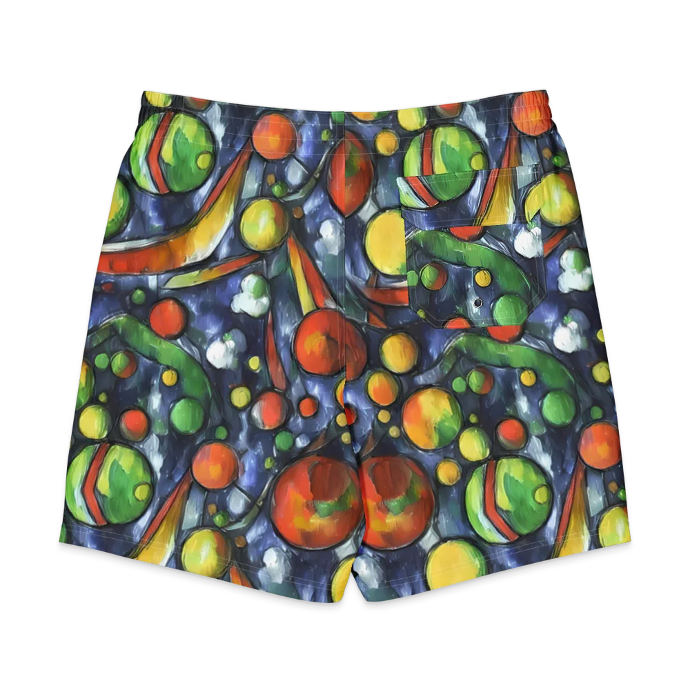 Jewel Tide on Men's Board Shorts — Back