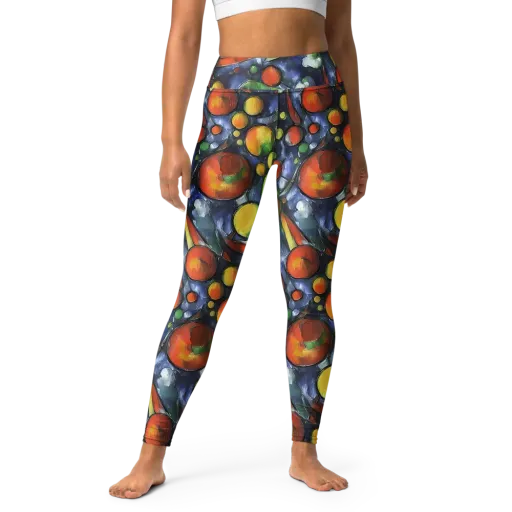 Jewel Tide on a Yoga Leggings